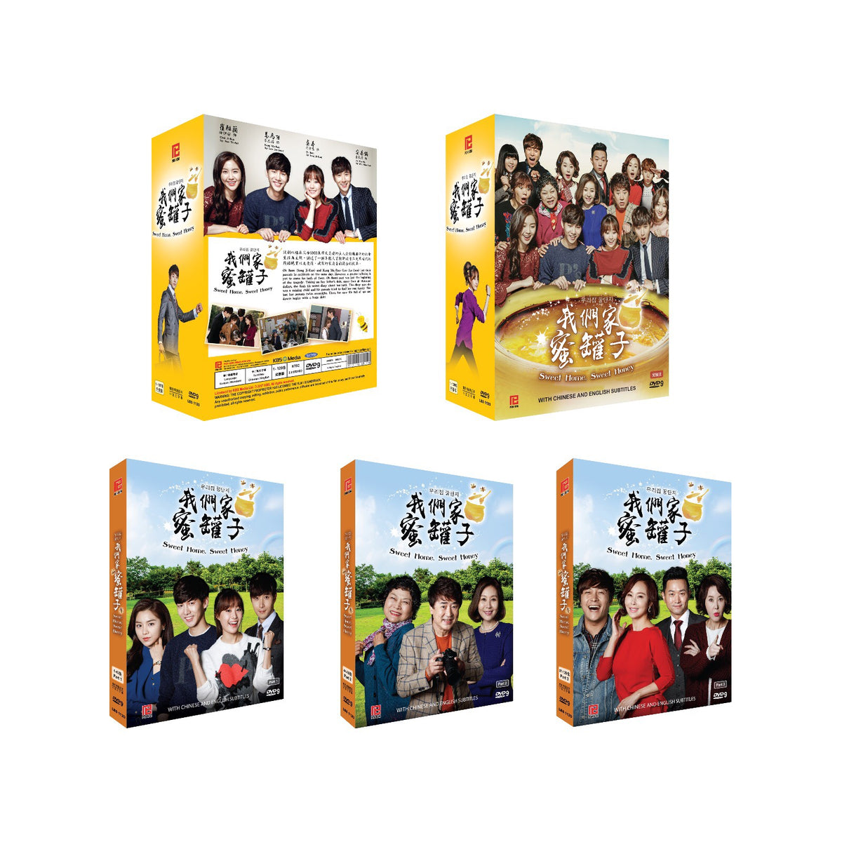 Sweet Home, Sweet Honey Korean Drama DVD Complete Tv Series - Original