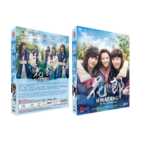 Hwarang: The Poet Warrior Youth Korean Drama DVD Complete Tv Series - Original K-Drama DVD Set