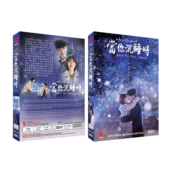 While You Were Sleeping Korean Drama DVD Complete Tv Series - Original K-Drama DVD Set