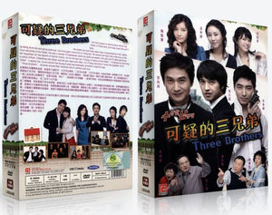 Three Brother Korean Drama DVD Complete Tv Series - Original K-Drama DVD Set